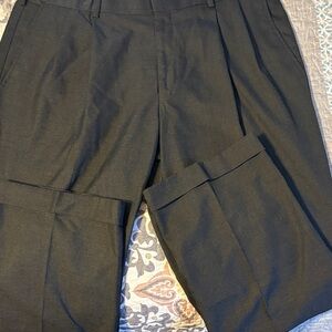 Saddlebred Men's Dark Gray Dress Pants